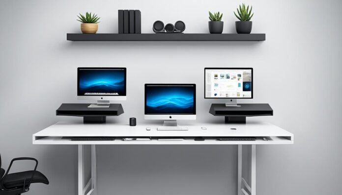 best mac monitor desk shelf