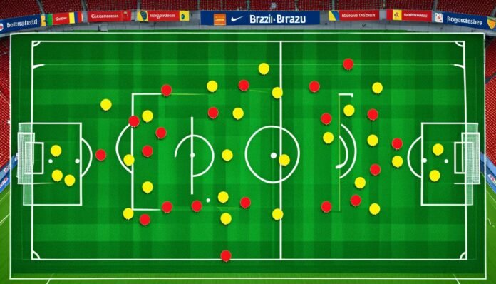 spain national football team vs brazil national football team lineups