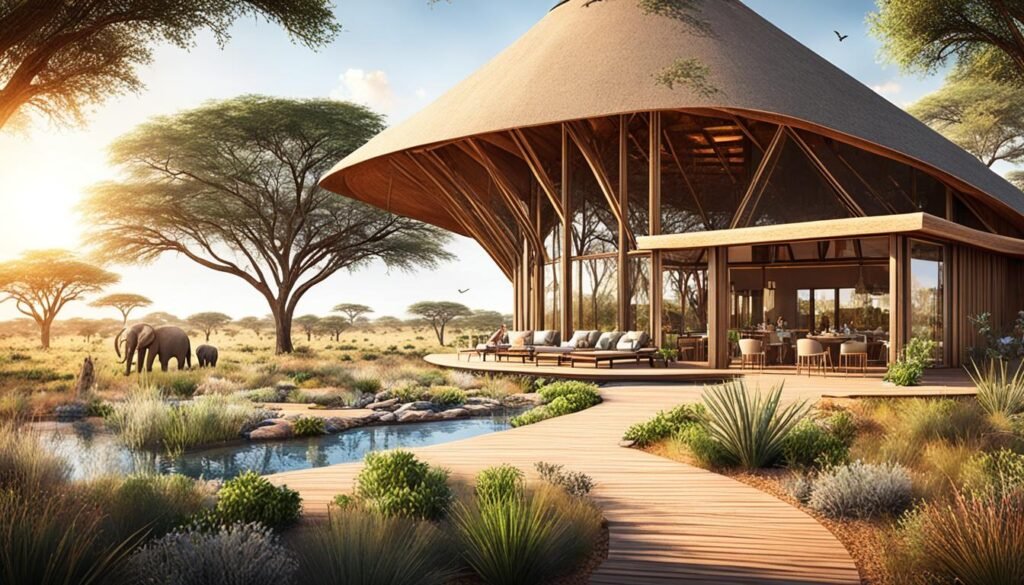 sustainable safari lodges