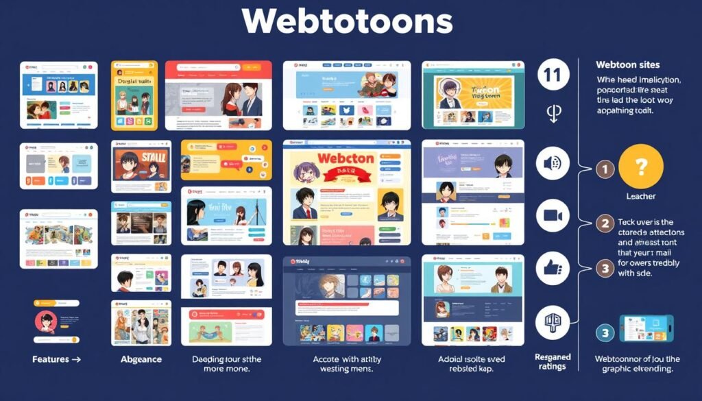 Best webtoon sites features and user experience comparison