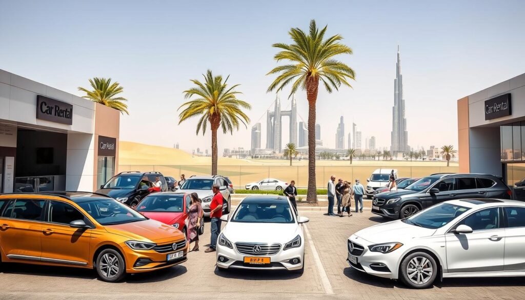 features of car rentals Dubai