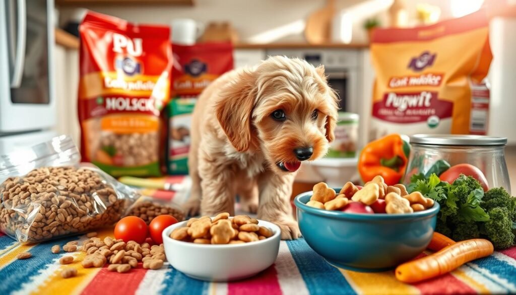 goldendoodle puppy food