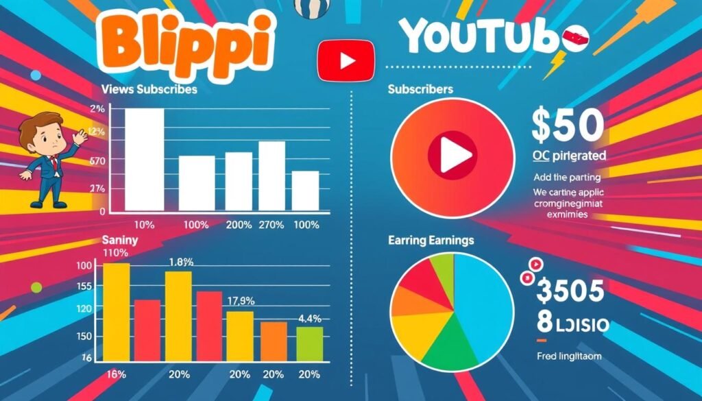 Blippi YouTube Statistics