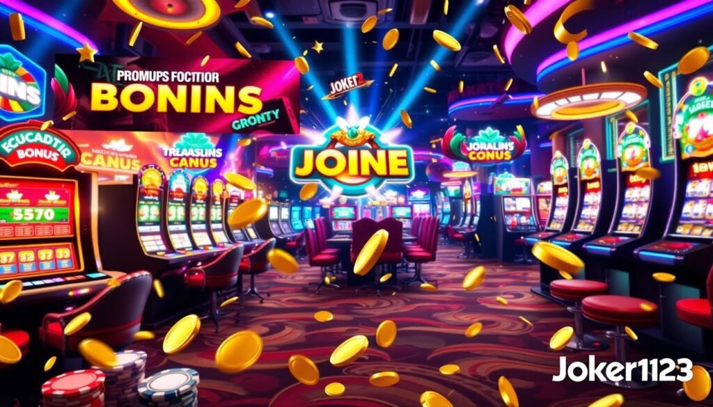 casino bonuses and promotions at Joker123