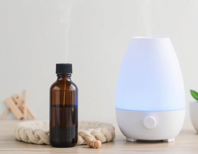 can you put essential oils in a humidifier