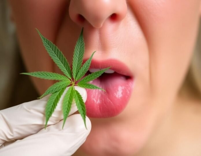 how long does thc stay in saliva glands