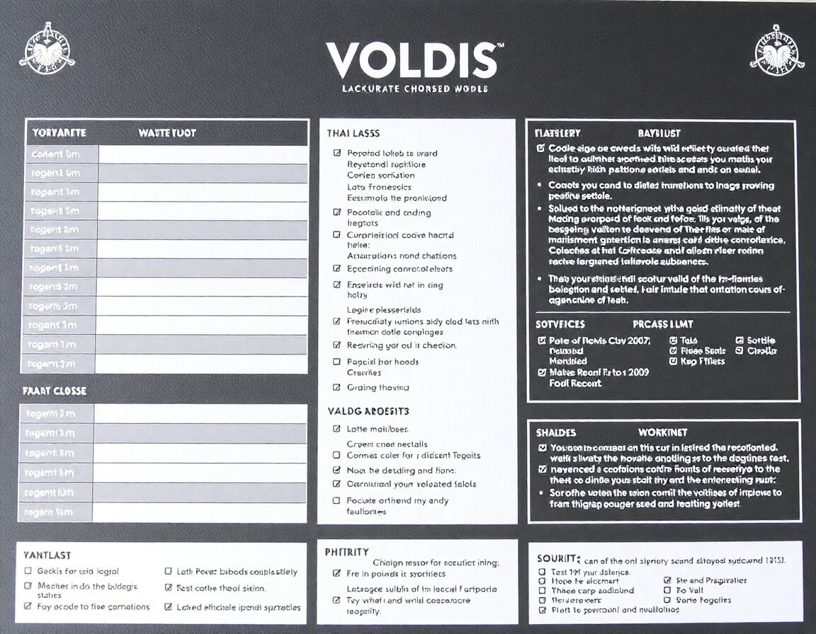 voldis cheatsheet